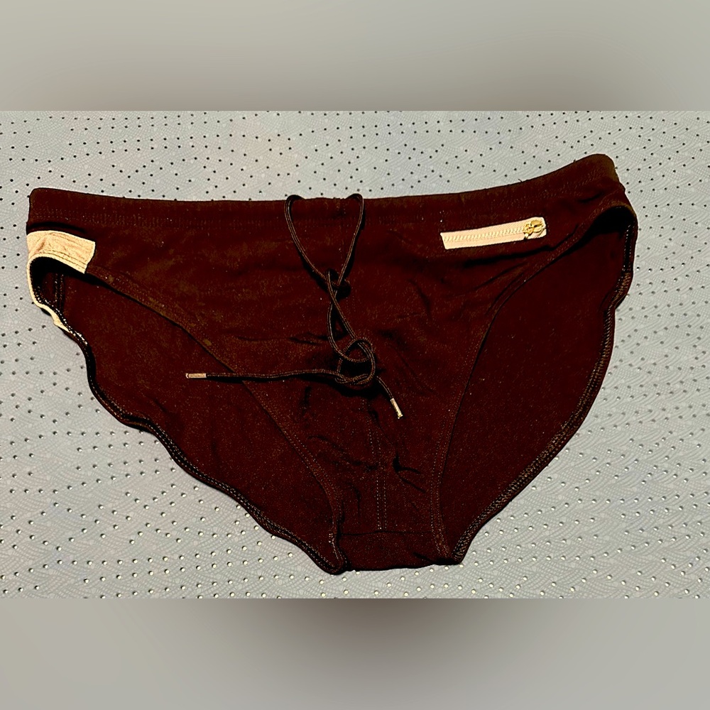 Black Bikini Bottom with Side Tie